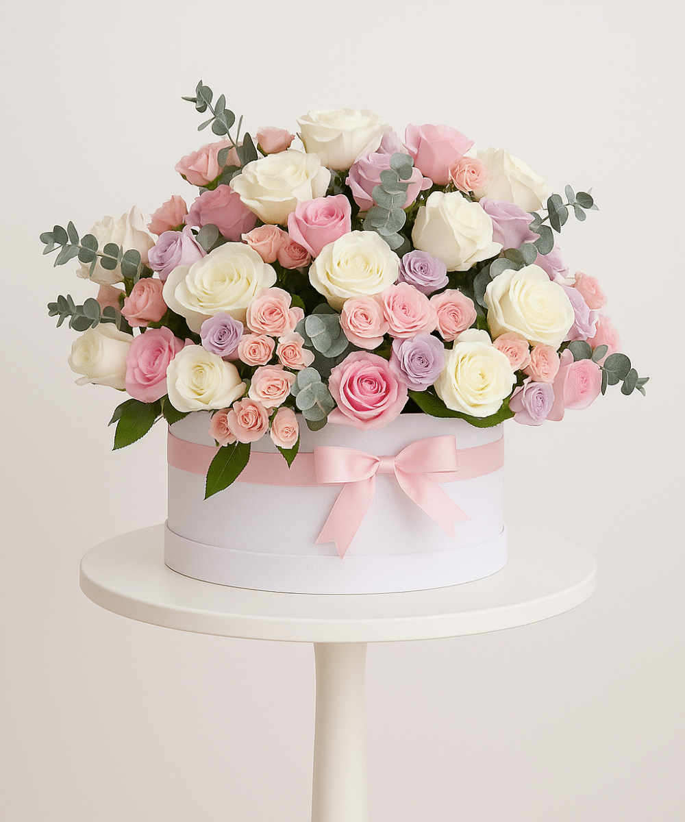 PASTEL ROSE BOX