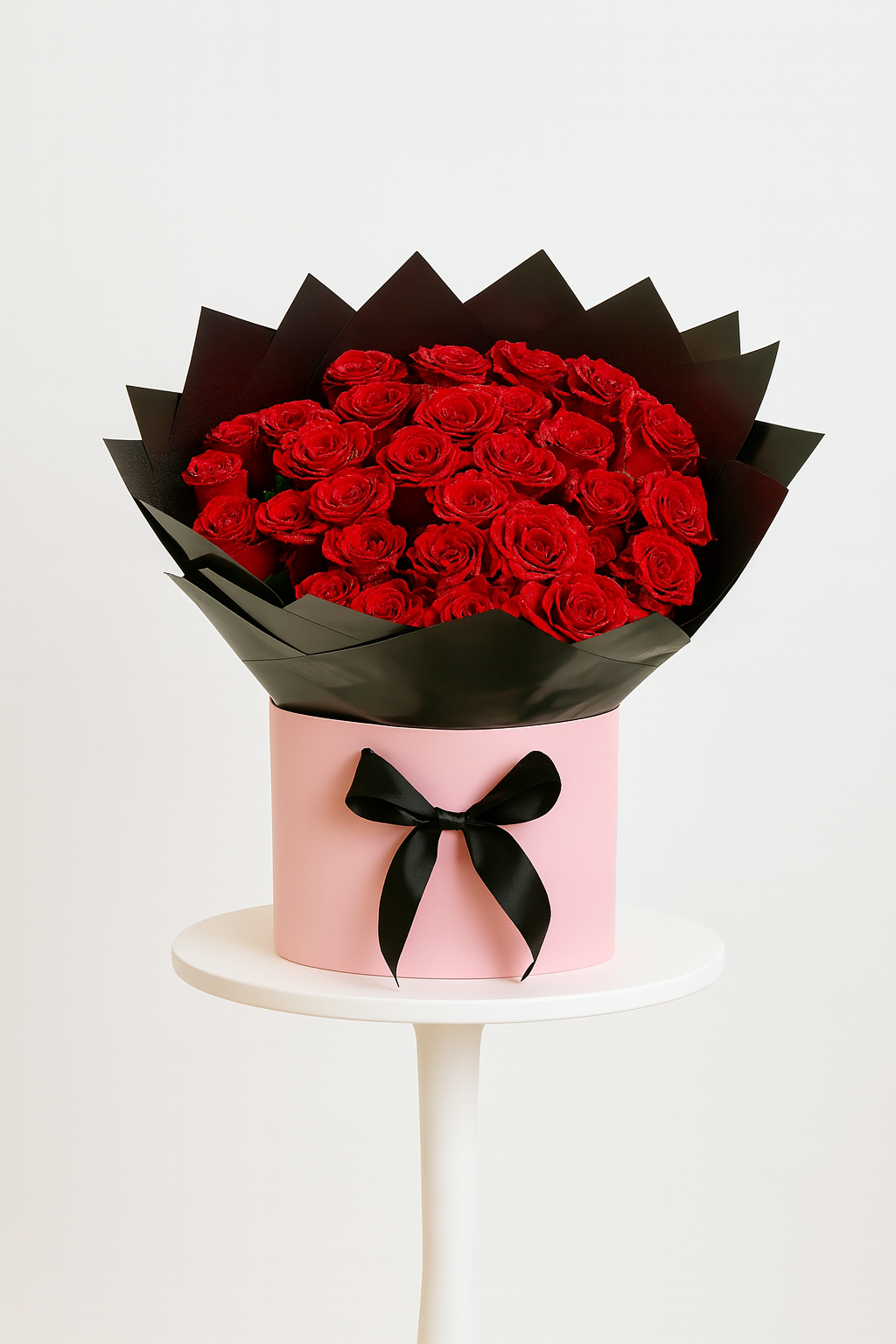 RED ROSE BOX BOUQUET