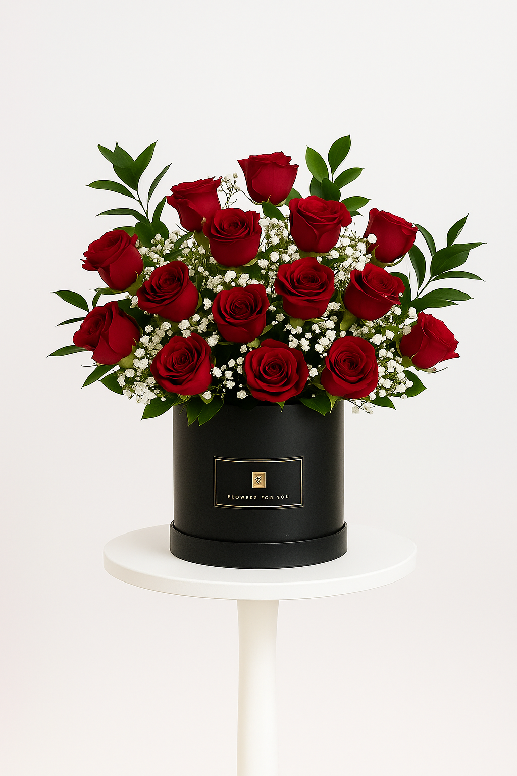 RED ROSE BOX BOUQUET