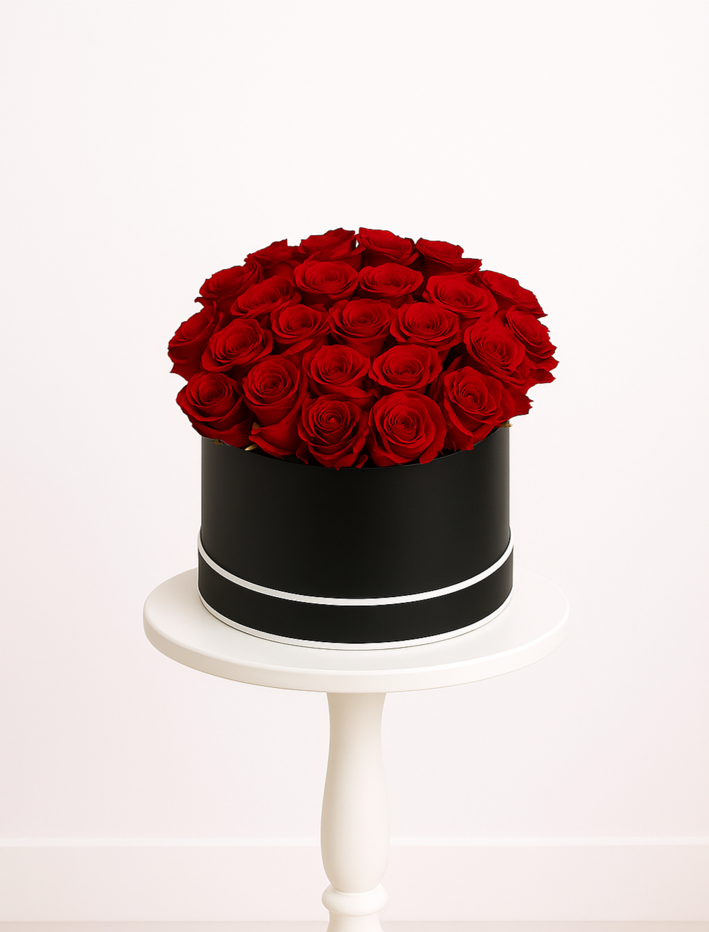 25 RED ROSE BOX