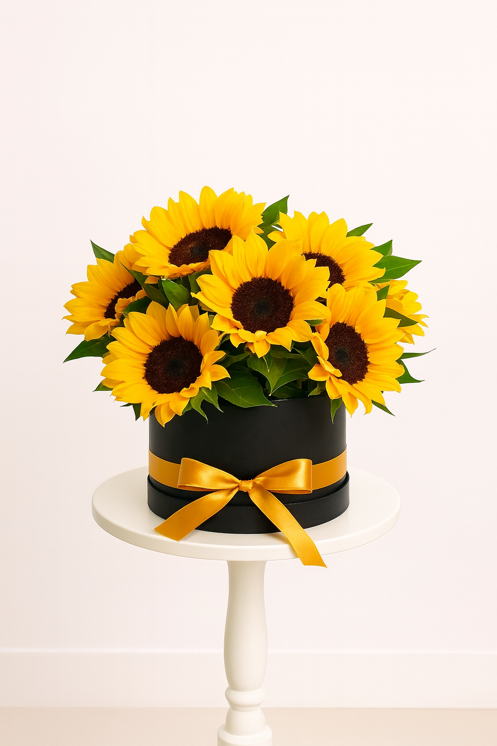 10 SUNFLOWER BOX BOUQUET