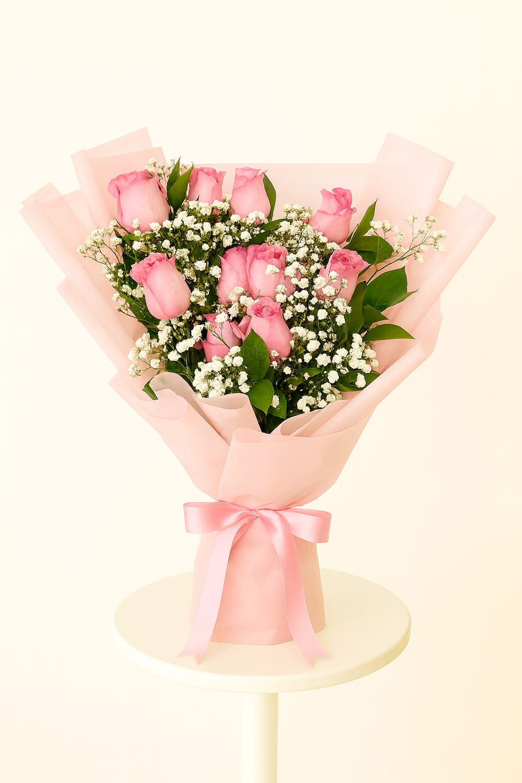 10 PINK ROSE
