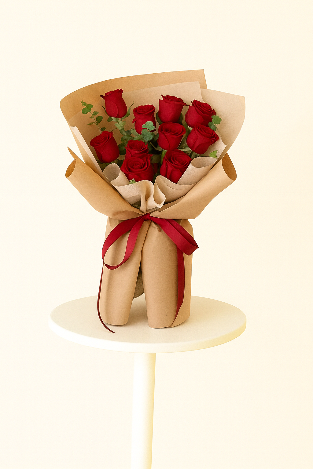 10 RED ROSE