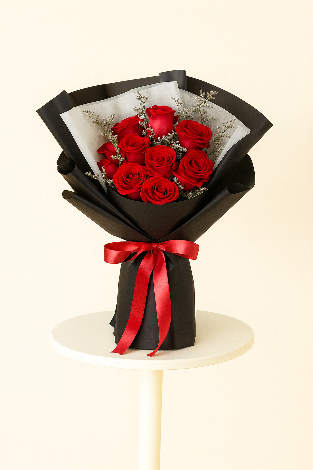 10 RED ROSE