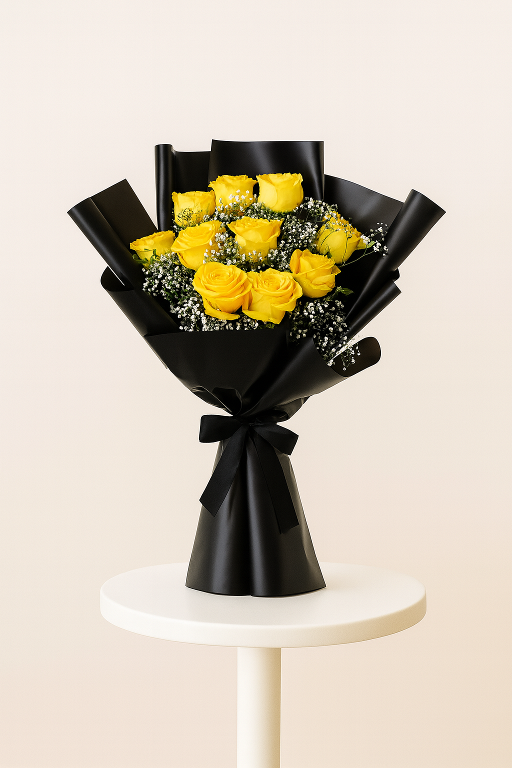 10 YELLOW ROSE