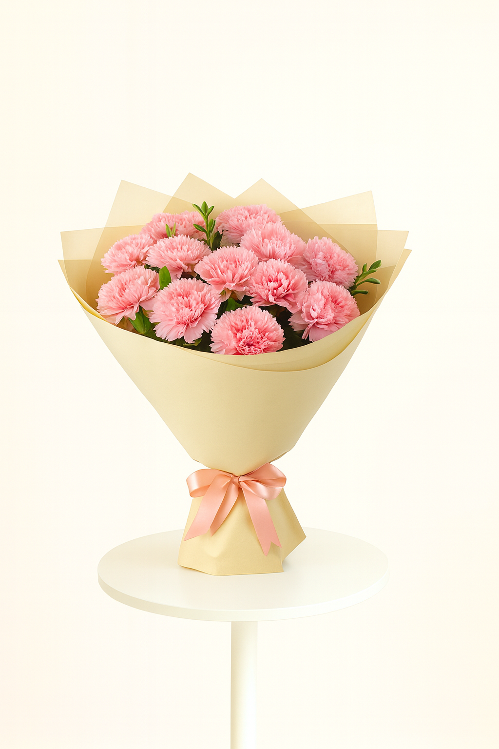 12 PINK CARNATION