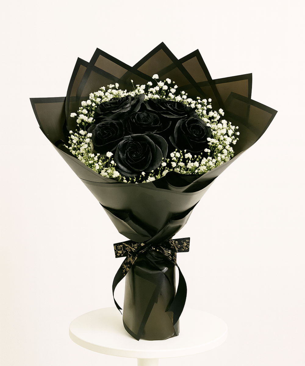 6 Black Rose