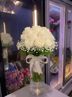 15 ROSES WEDDING BOUQUET