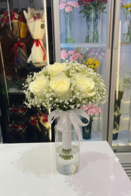 10 ROSES WEDDING BOUQUET