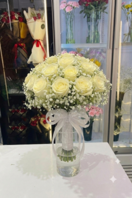 20 ROSES WEDDING BOUQUET