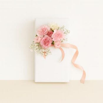 Gift Wrapping with Flower