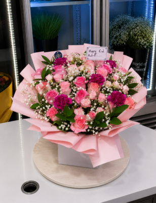 PINK MIX ELEGANT BOUQUET