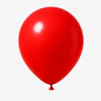 RED HELIUM BALLOON