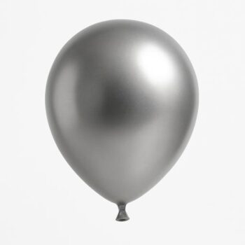 SILVER HELIUM BALLOON