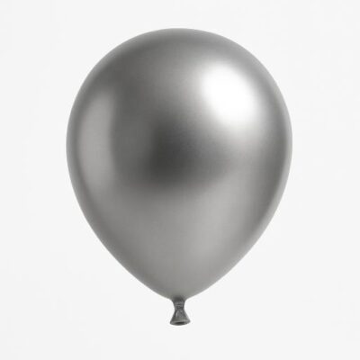 SILVER HELIUM BALLOON(5 AED)