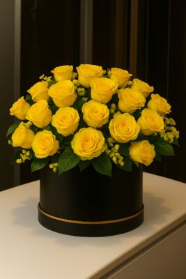 Yellow Rose Box