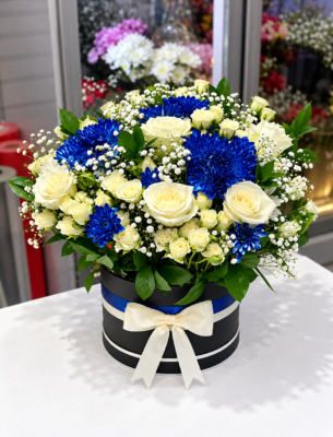 BLUE WHITE MIX ELEGANCE BOX