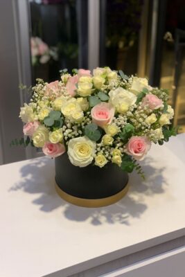 PINK BOX BOUQUET