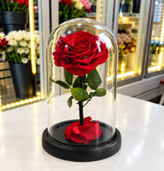 Single Everlasting Red Rose