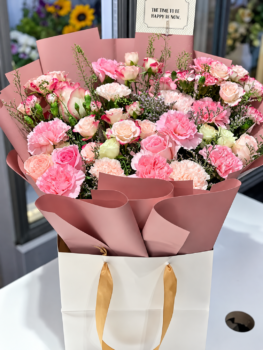 SPECIAL FLOWER ELEGANCE BAG BOUQUET