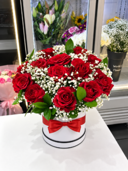 PREMIUM RED ROSE BOX