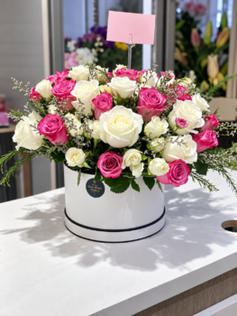 PURPLE BLISS BLOOM ROSE BOX