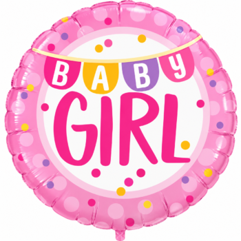 BABY GIRL FOIL BALLOON