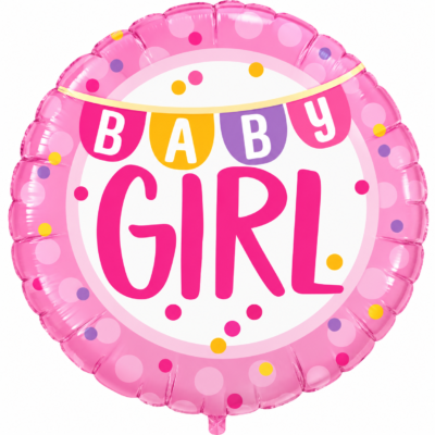 BABY GIRL FOIL BALLOON