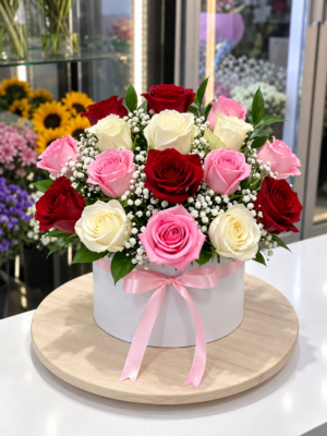 BLOOMING BOX BOUQUET
