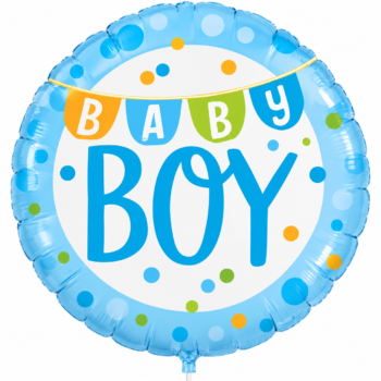 BABY BOY FOIL BALLOON