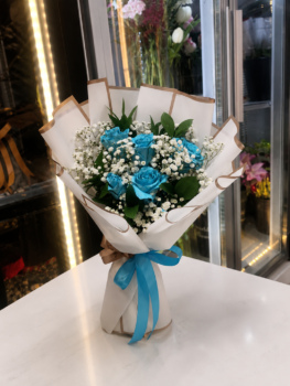 BLUE ROSE BOUQUET