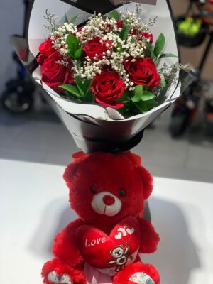 Bouquet Teddy