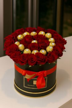 Rose Choclate Box