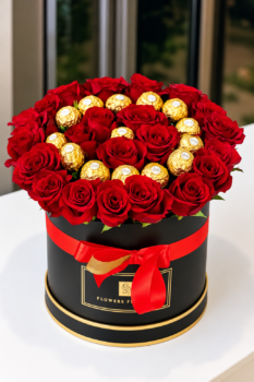 RED ROSE CHOCOLATE BOX