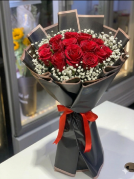 15 RED ROSE BOUQUET