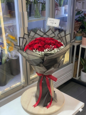 25 RED ROSE BOUQUET