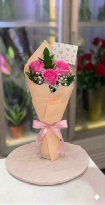 PINK ROSE BOUQUET