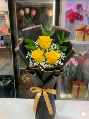 YELLOW ROSE BOUQUET