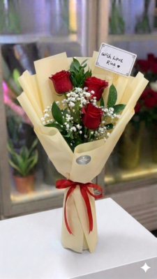 RED ROSE BOUQUET