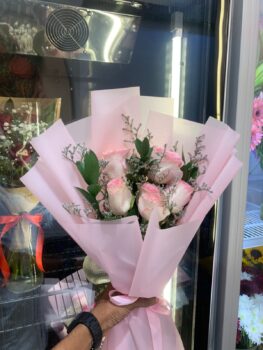 PINK ROSE BOUQUET