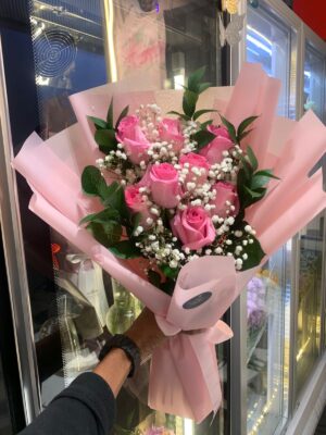 PINK ROSE BOUQUET