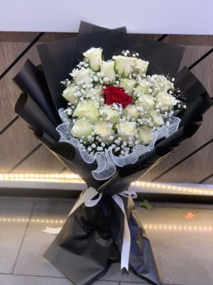 White Rose Bouquet