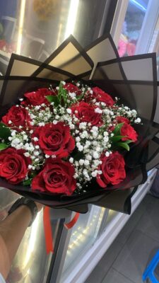 10 RED ROSE BOUQUET(100 AED)3