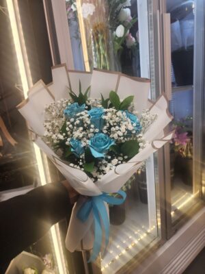 BLUE ROSE BOUQUET