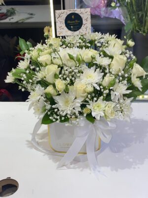 WHITE BOX BOUQUET
