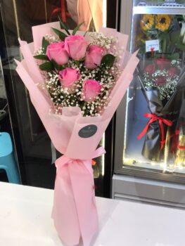 PINK ROSE BOUQUET
