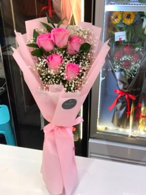 PINK ROSE BOUQUET