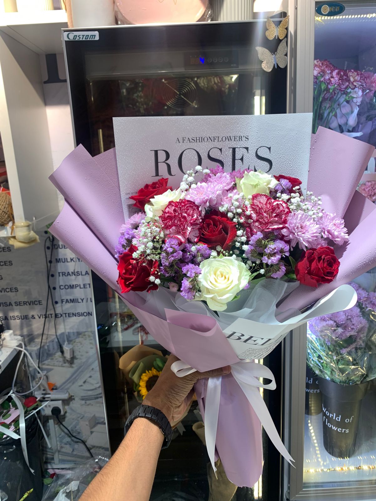 MIX BOUQUET (130 AED)