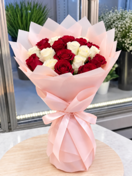 MIX ROSE BOUQUET - 20 ROSES