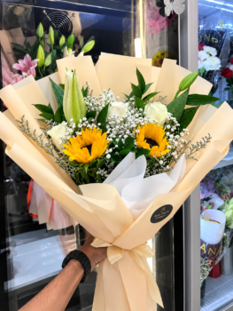 SUNFLOWER LILLY BOUQUET